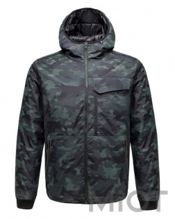 Двостороння куртка Xiaomi Uleemark double-sided wear men's down jacket Green-Black XL